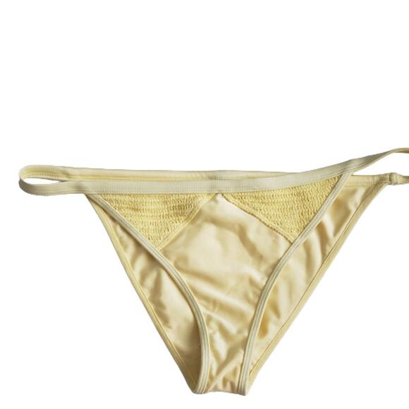 2 For $5 Sale NWOT PacSun LA Hearts Playa String Bikini Bottom Yellow Size Large - Picture 12 of 12